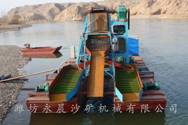 小型淘金船簡介(圖1) 小型淘金船簡介(圖1)