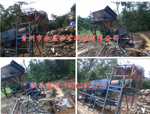 淘金設備在印尼工作場景欣賞(圖1) 淘金設備在印尼工作場景欣賞(圖1)