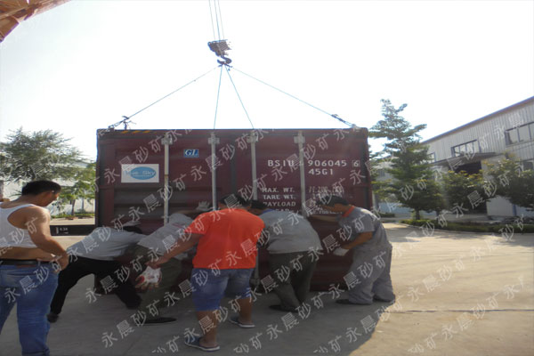濰坊永晨鄂爾多斯沙金設(shè)備發(fā)貨(圖1)