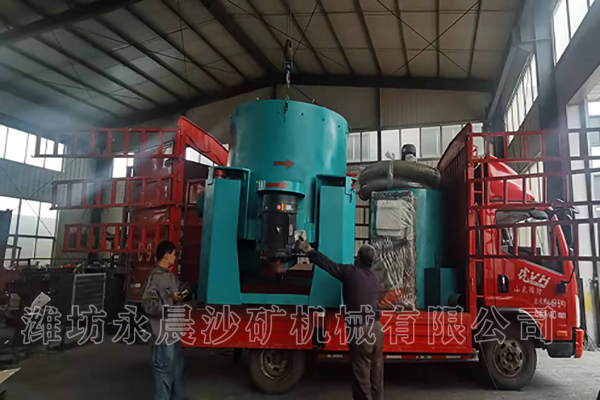 發(fā)往甘肅天水的離心機(jī)，攪泥筒(圖1)